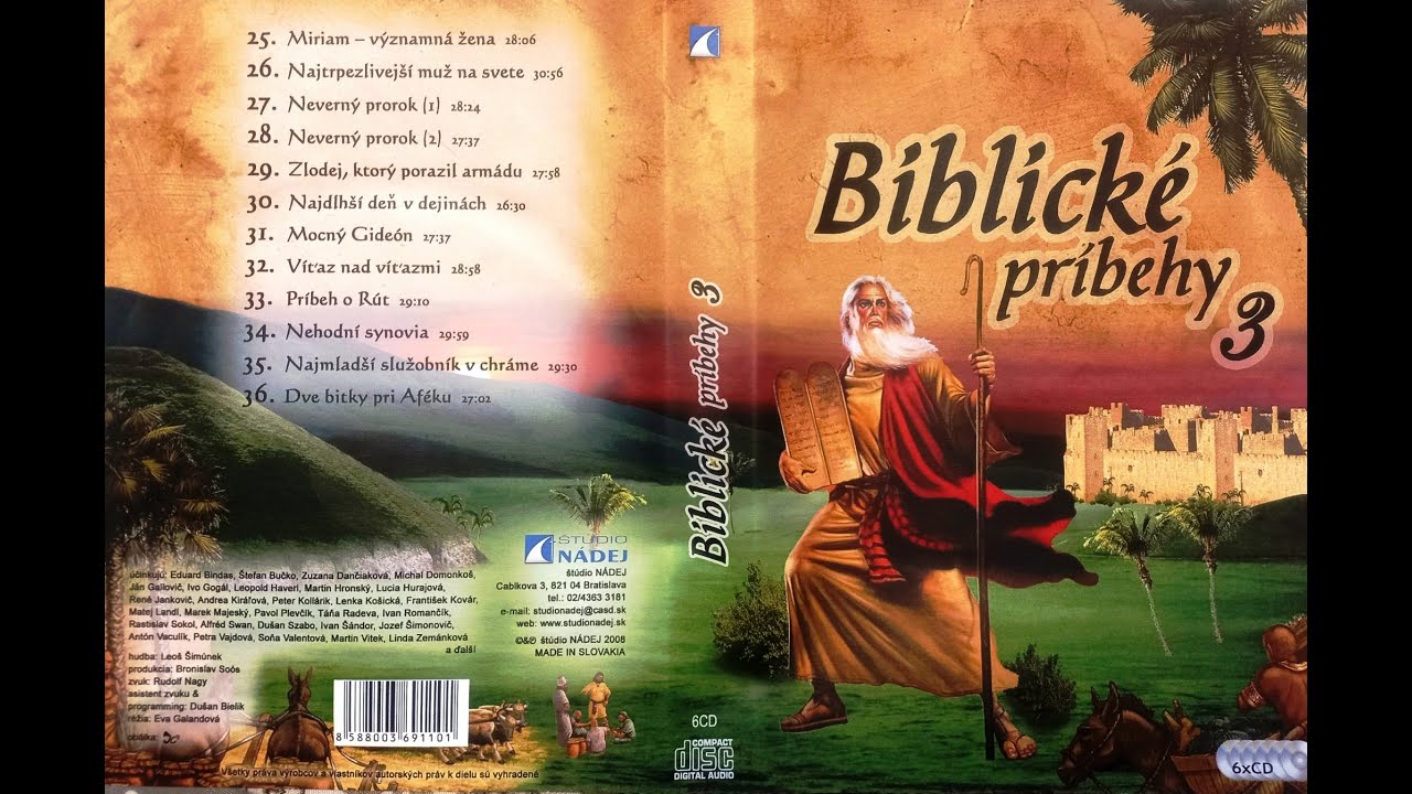 Biblické audio príbehy na počúvanie - 36. Dve bitky pri Afteku
