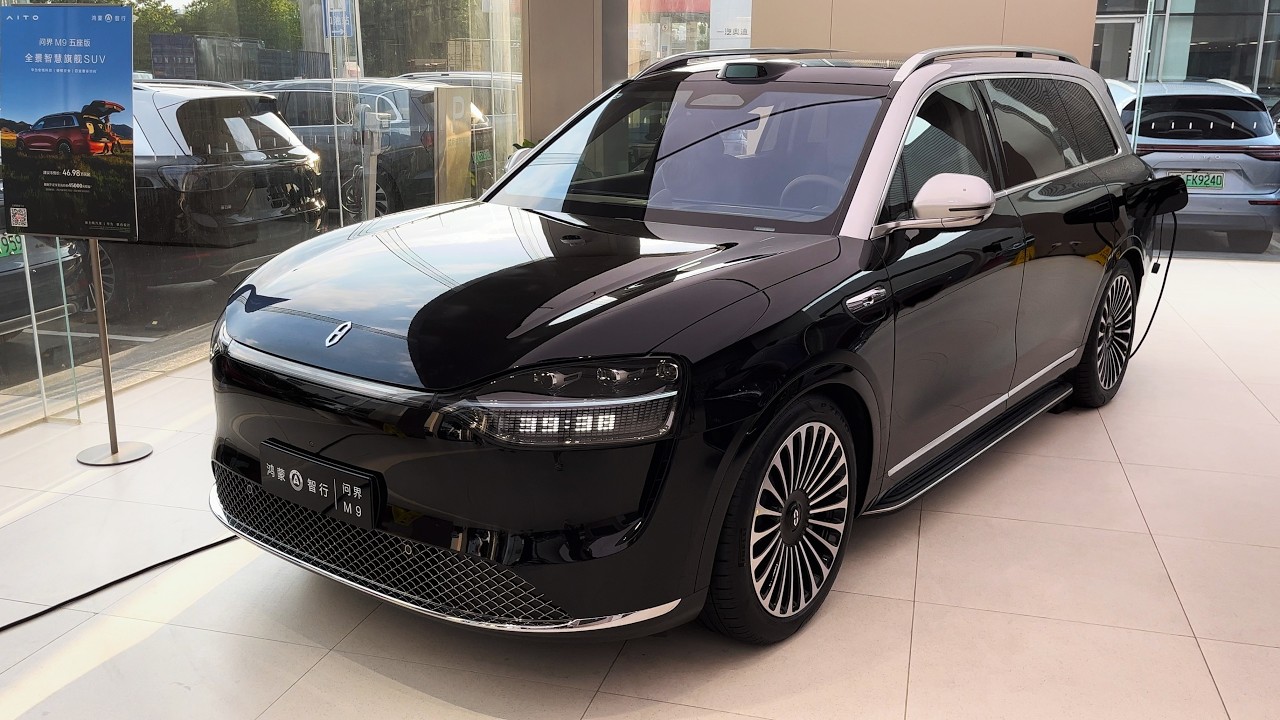 2024 Huawei Aito M9 Luxury SUV 5-Seat edition Интерьер и экстерьер в деталях 4K