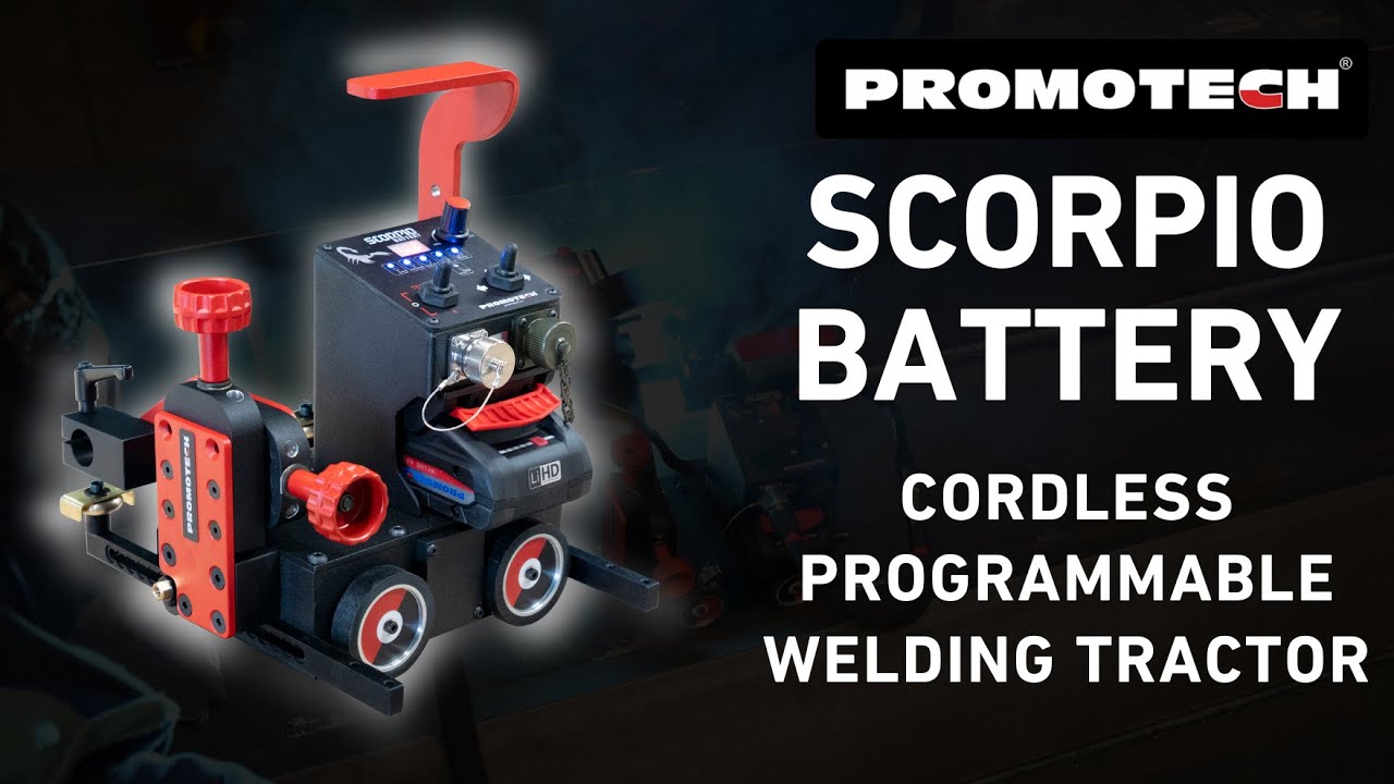 SCORPIO Battery -  Advanced Battery-Powered Welding Tractor