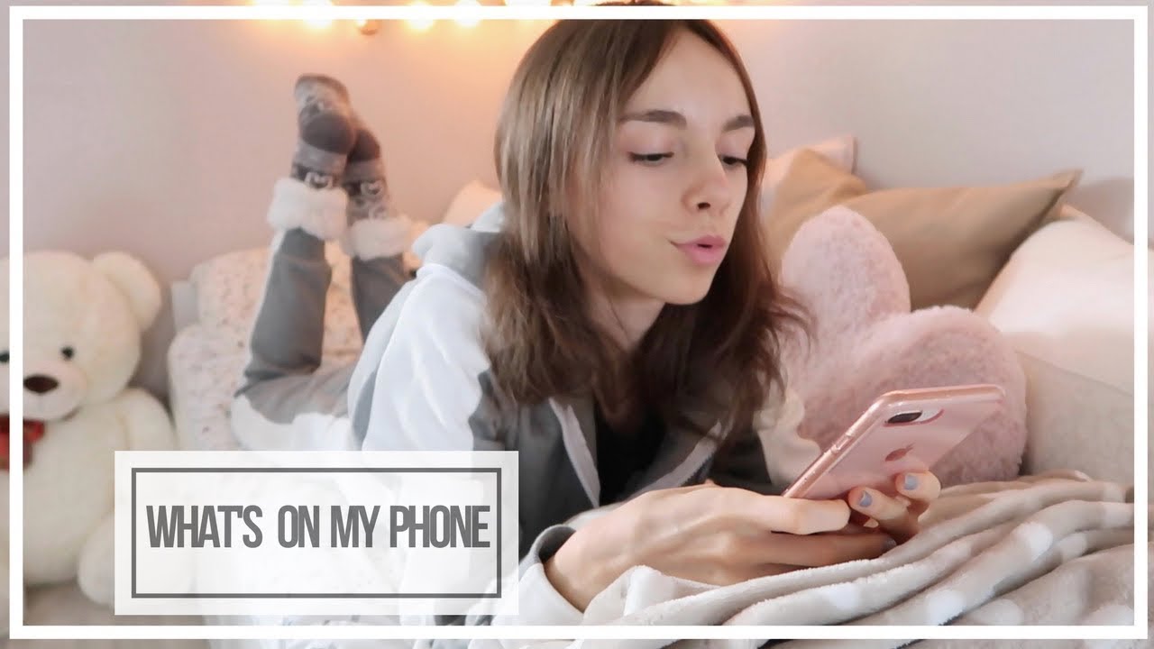WHAT'S ON MY IPHONE 8+