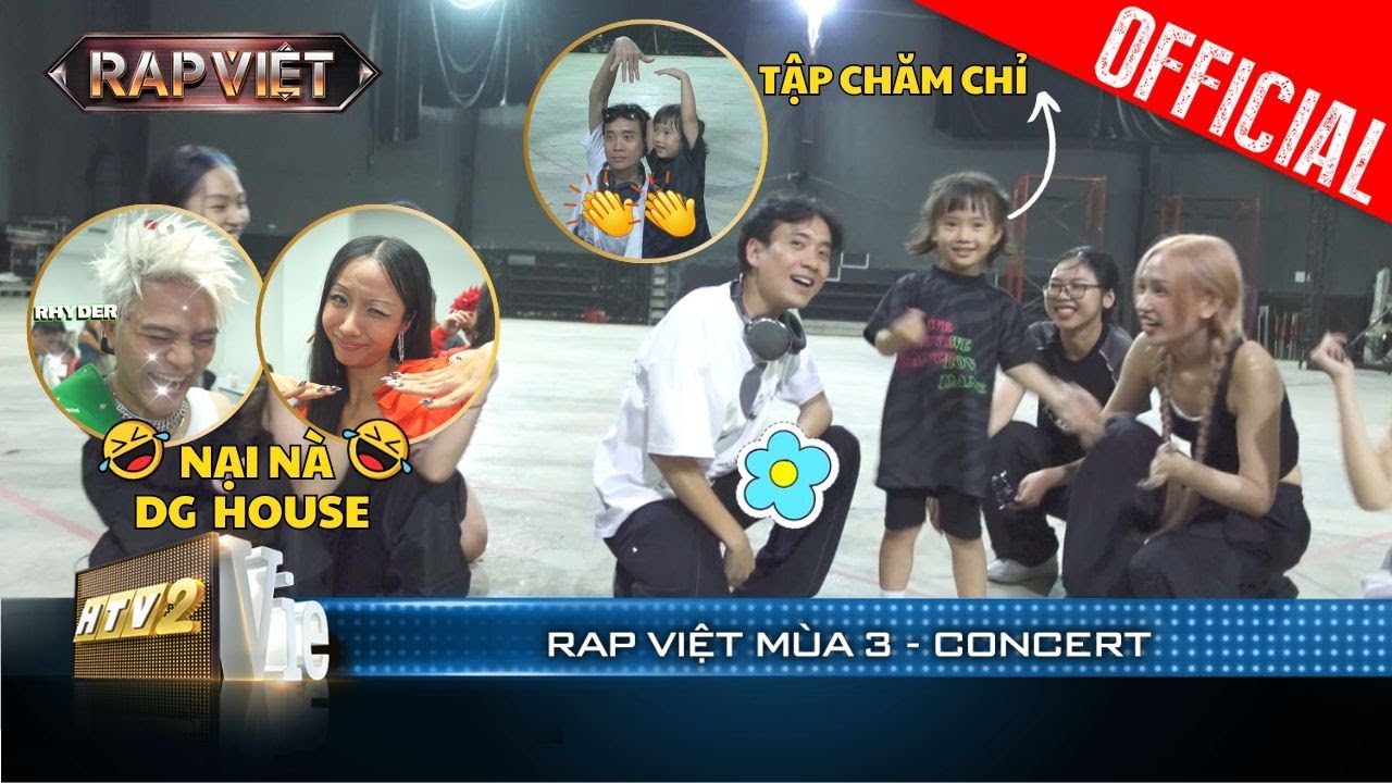 BTS: CiCi chăm chỉ tập luyện vũ đạo, tiếp thu bài nhanh chuẩn Idol Tây Hồ Vjppr0 | Rap Việt 2023