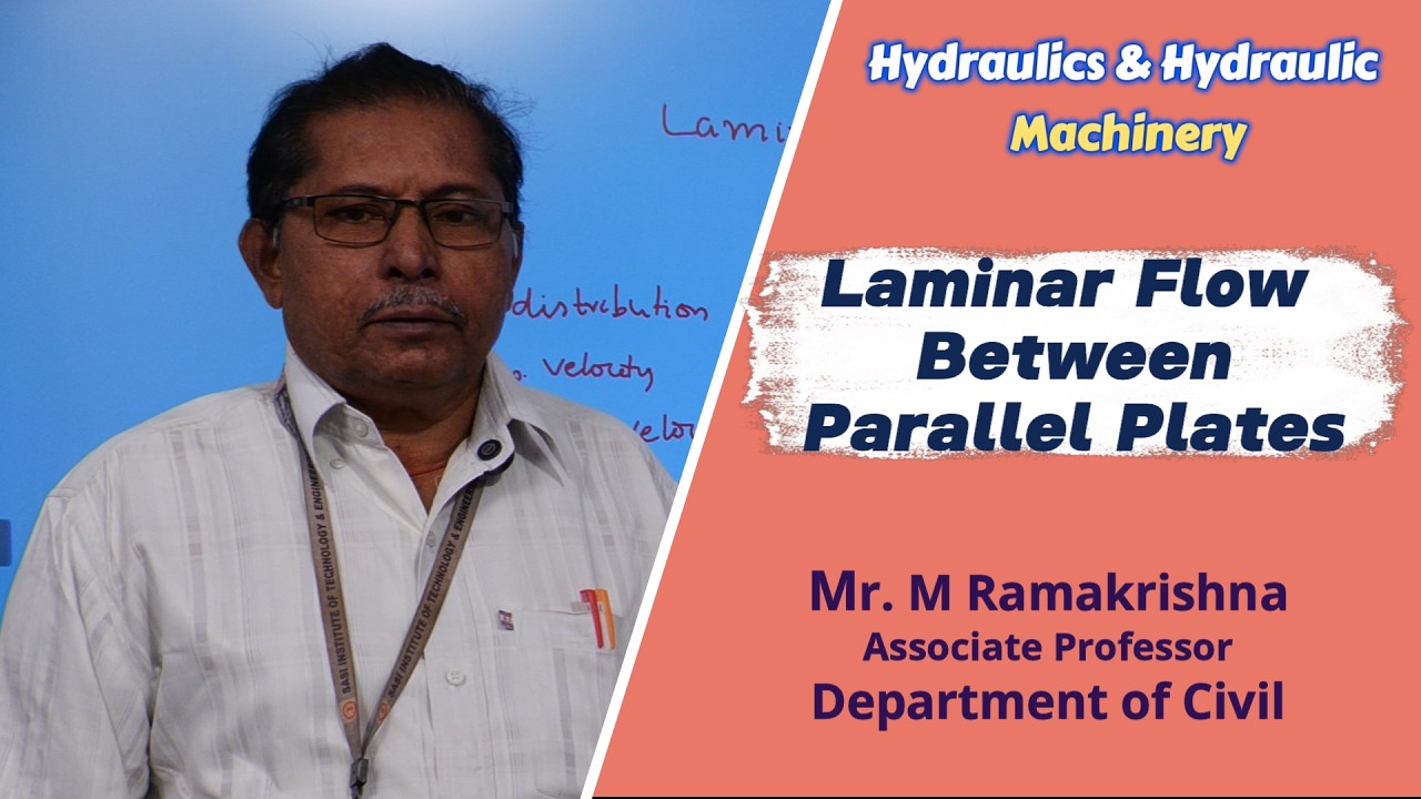 Laminar Flow Between Parallel Plates | Velocity Distribution | Hydraulics & Hydraulic Machinery | CE