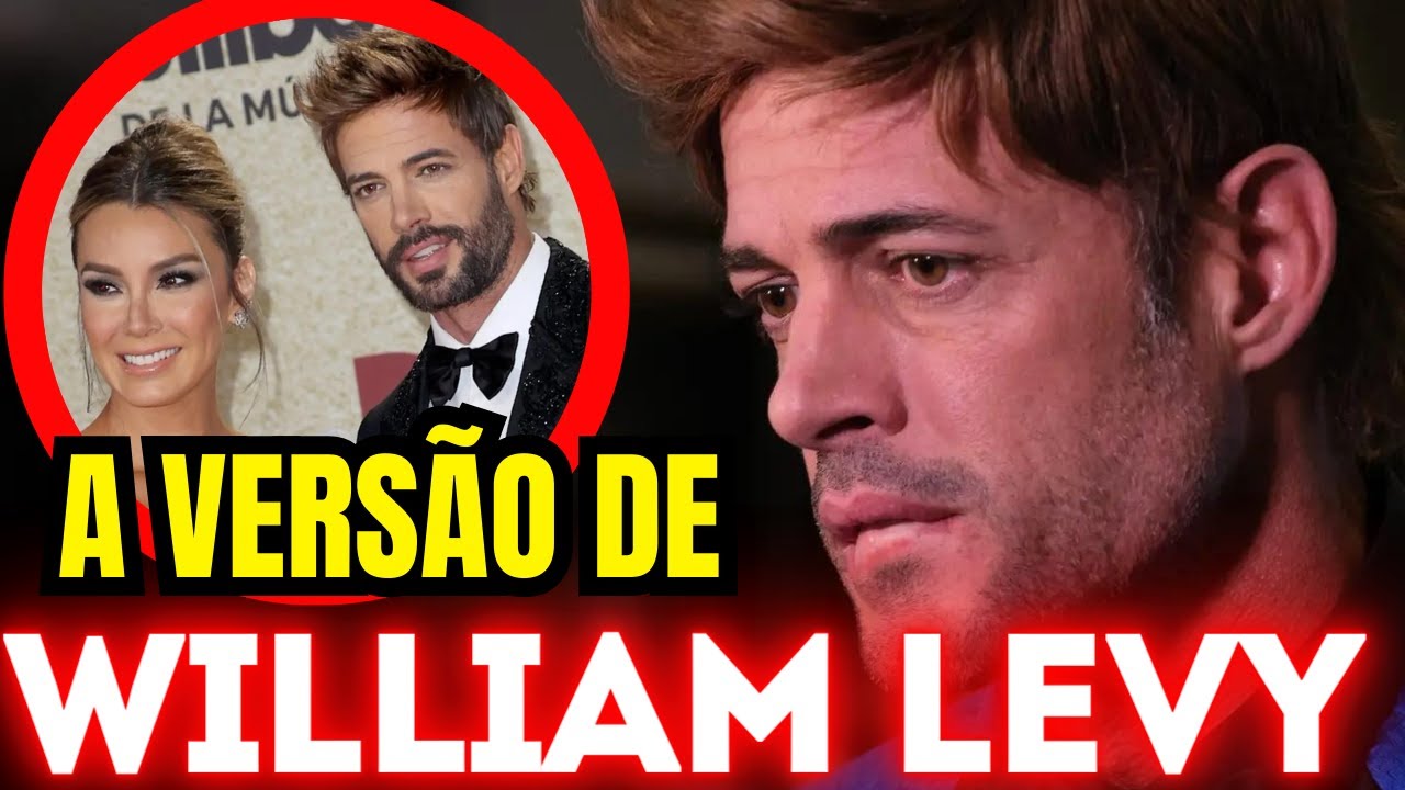 WILLIAM LEVY DÁ SUA VERSÃO DA POLÊMICA SEPARAÇÃO DE ELIZABETH GUTIÉRREZ! ATOR FALOU COM JORNALISTA