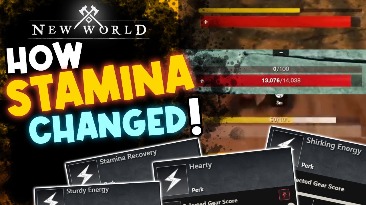 How Stamina CHANGED In New World! Improvements In The Expansion?
