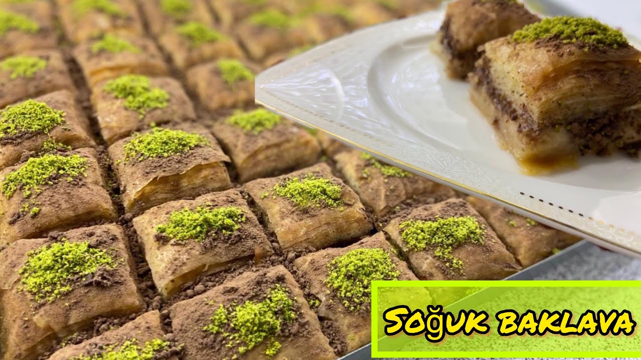 SOĞUK BAKLAVA SON ZAMANLARIN VAZGEÇİLMEZ LEZZET-İ👈💯#hiçbukadarkolayaçmamıştım✅💯
