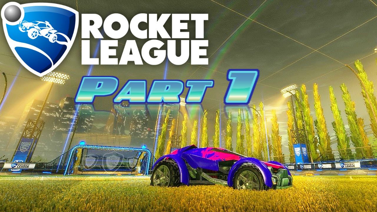 Rocket League! - Gameplay/Walkthrough - Part 1 - He Shoots, He Scores!