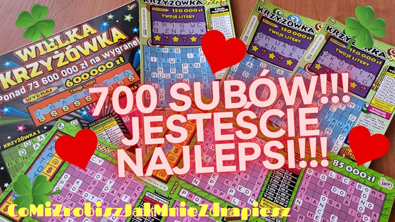 LOTTO ZDRAPKI 7️⃣0️⃣0️⃣🥳 Nowy rekordzik na kanale🥳 7️⃣0️⃣0️⃣