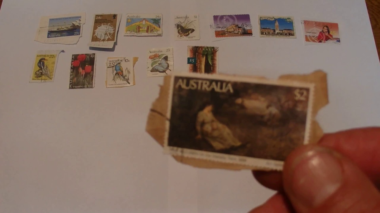 ASMR - Stamps - Australian Accent - Describing Australian Postage Stamps in a Quiet Whisper