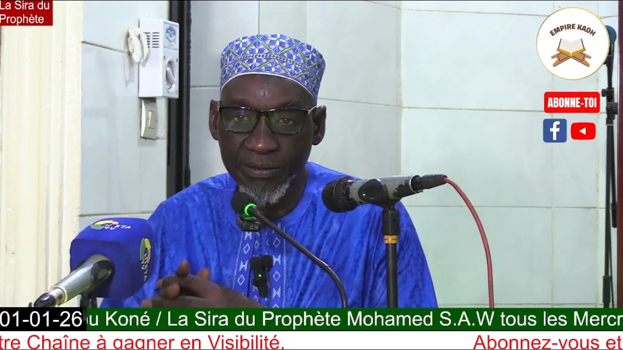 Imam Madou Koné la Sira du Prophète Mohamed S.A.W le rappel profite au croyant (42)