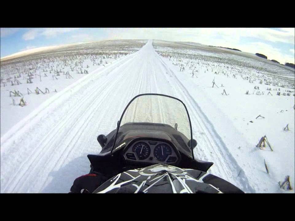 Yamaha Exciter 570 Snowmobile 90mph GoPro
