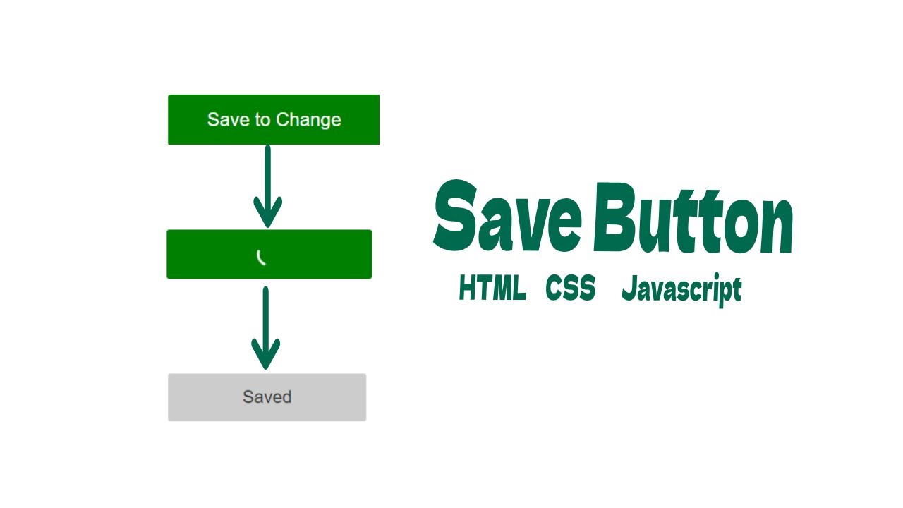 Save Button make a HTML CSS Sipmle Javasrcript With Source Code