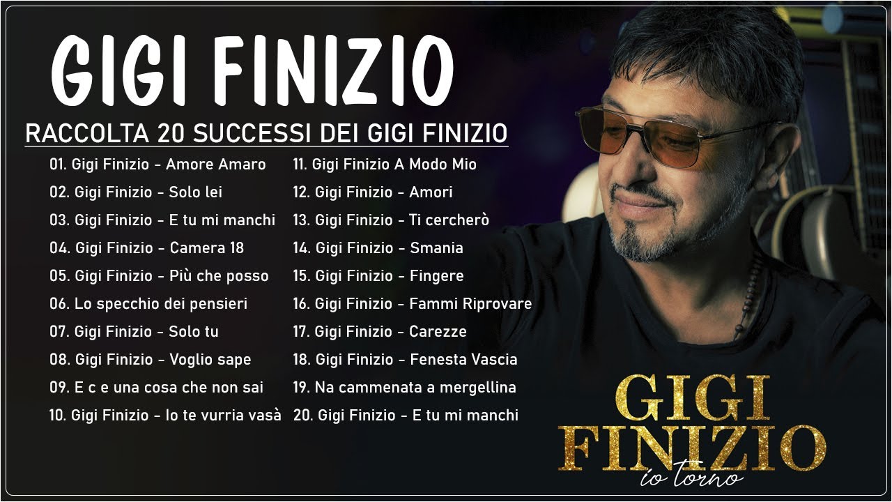 Le migliori canzoni di Gigi Finizio - Il Meglio dei Gigi Finizio - I piu bei brani Gigi Finizio