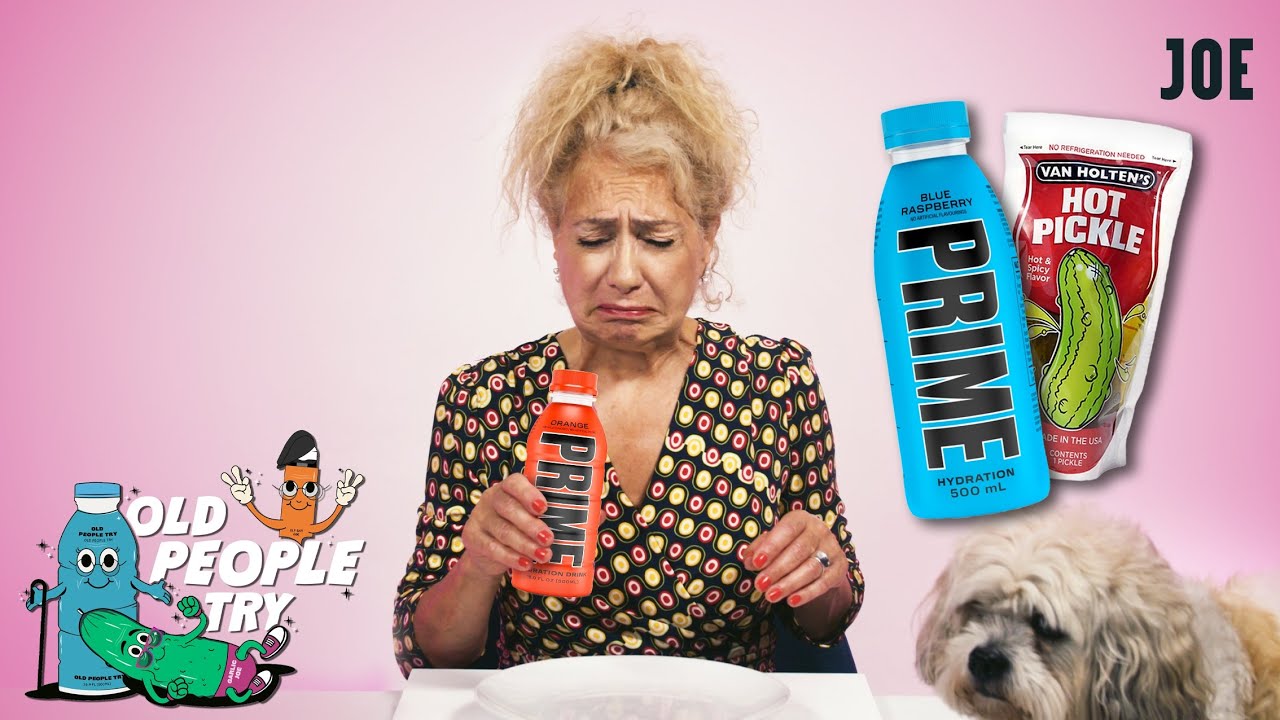 Old People Try Prime and TikTok Pickles