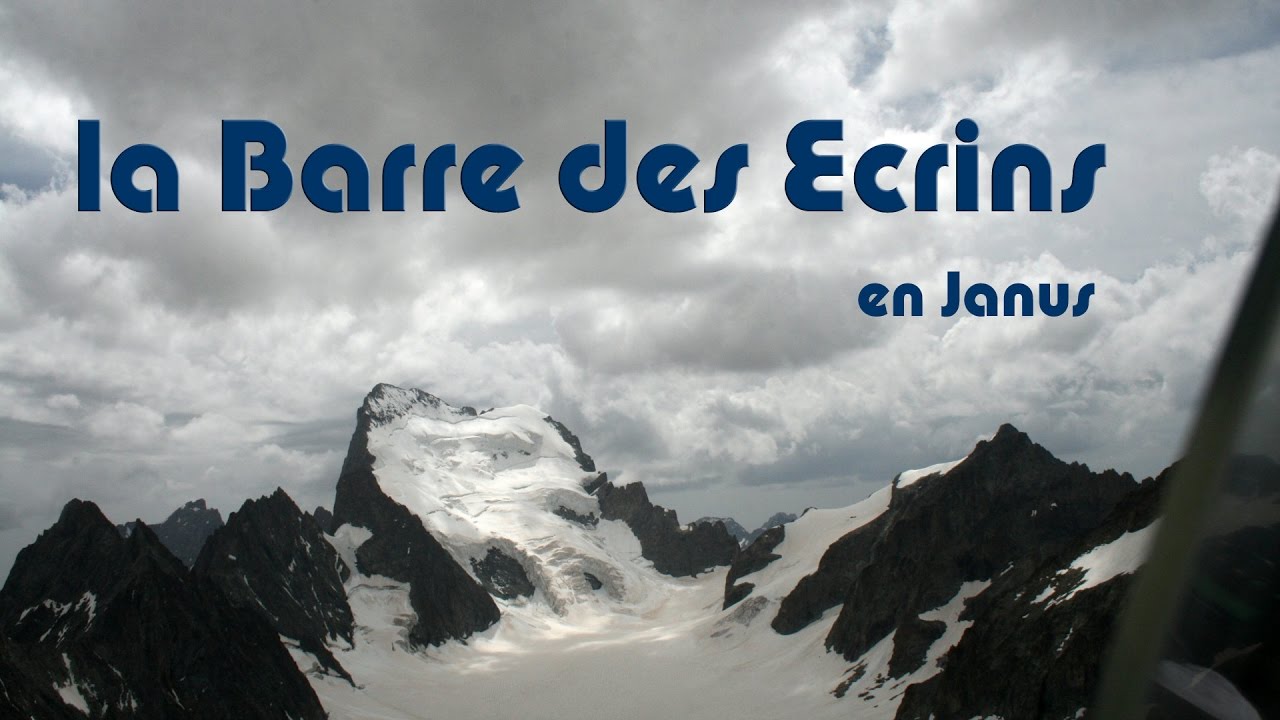 Barre des Écrins en planeur