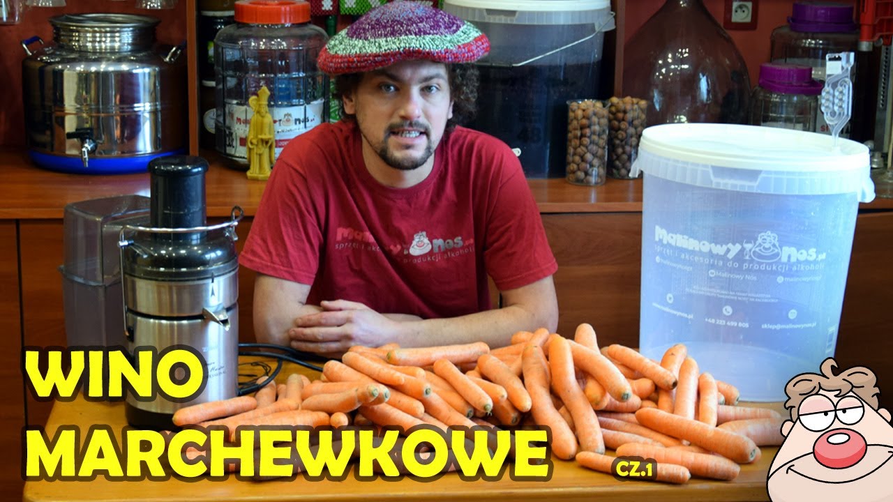 Spełniam Waszą prośbę! Przepis na wino marchewkowe cz.1
