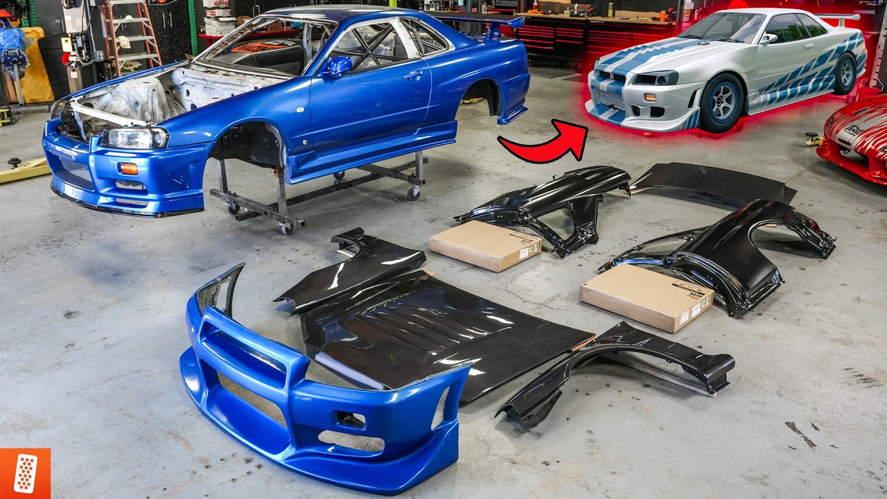 Building a Modern Day (Fast & Furious) R34 Skyline - Part 2