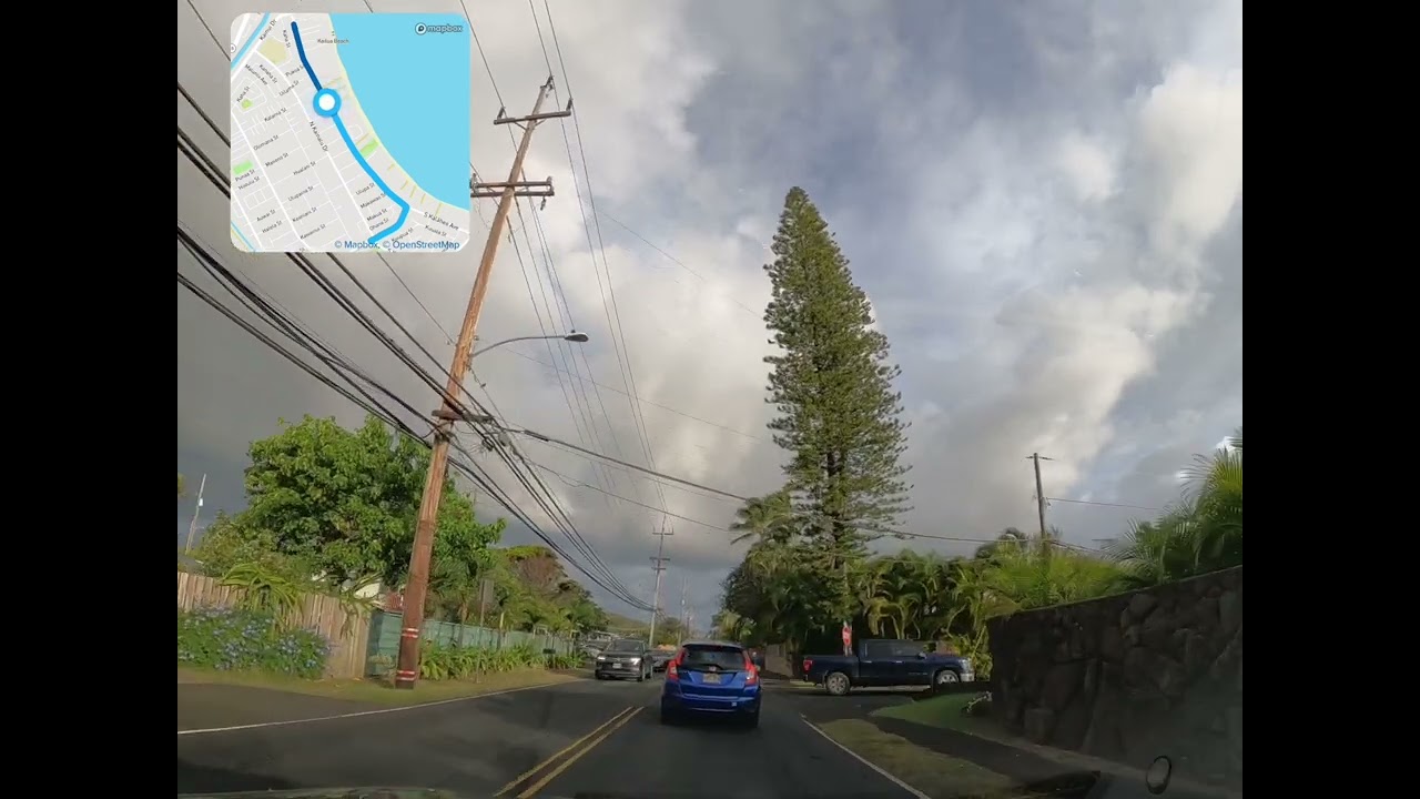 Driving on Oahu, Hawaii&hellip; Kailua to Kaneohe