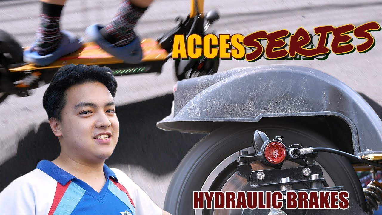 E-SCOOTER HYDRAULIC BRAKES | ACCESSERIES EPISODE 3 | Electric Scooter Accessories