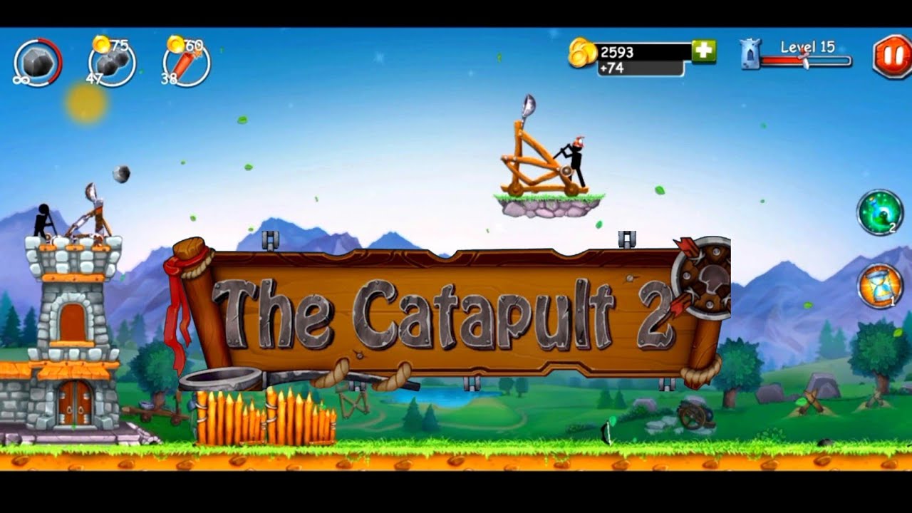 The Catapult 2 Gameplay. Ragdoll games BYV