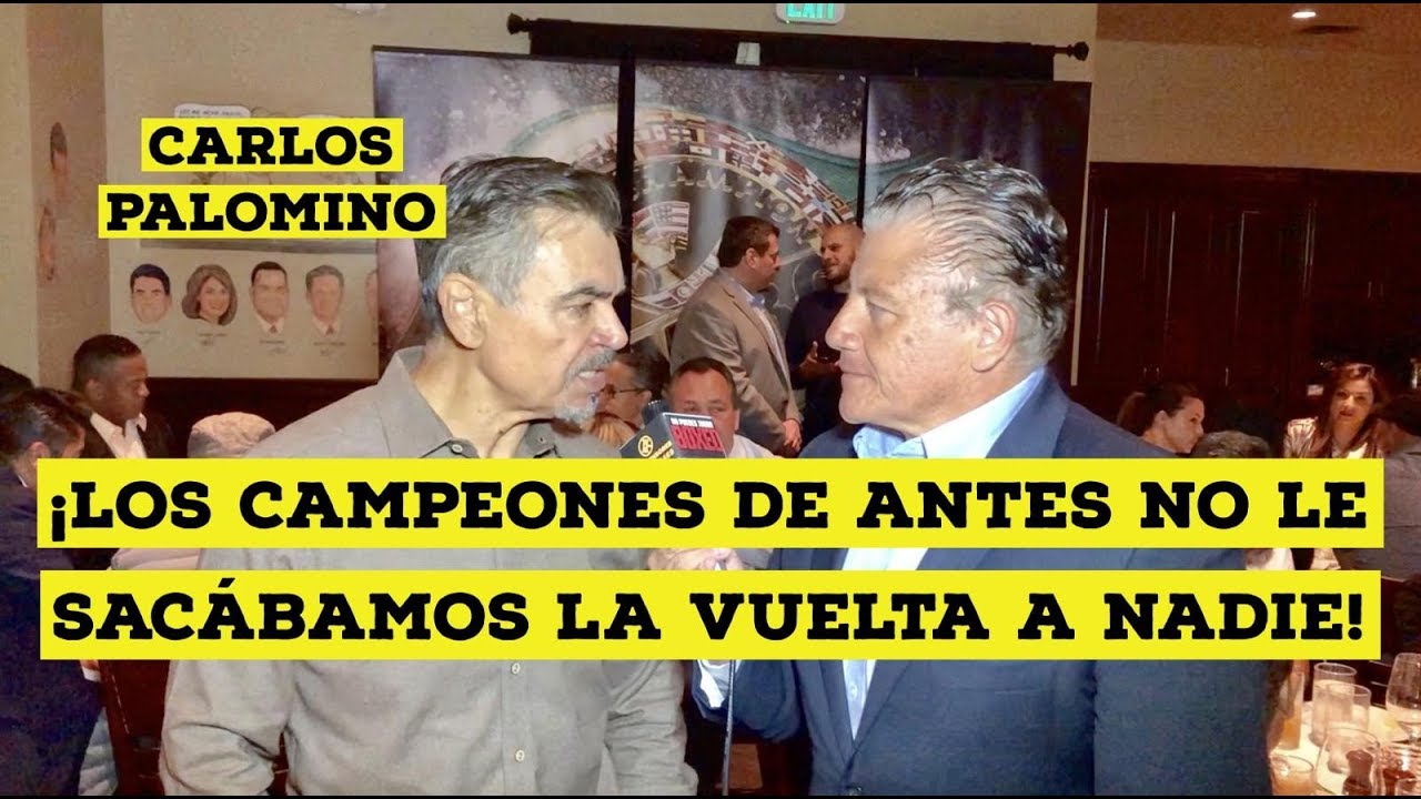 ¡CARLOS PALOMINO dice que en sus TIEMPOS no le SACABAN la vuelta a nadie! -  boxearte