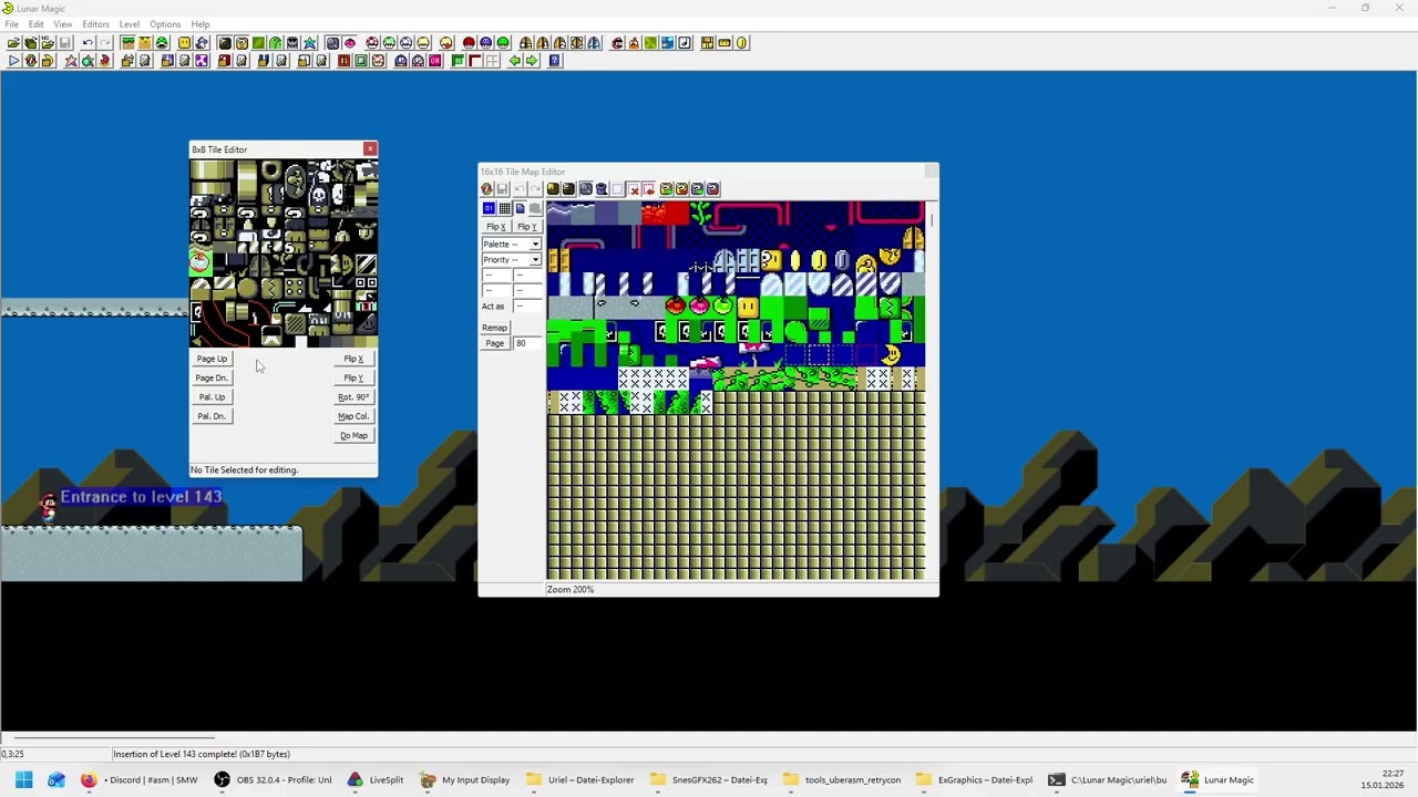 SMW romhacking SO room tutorial