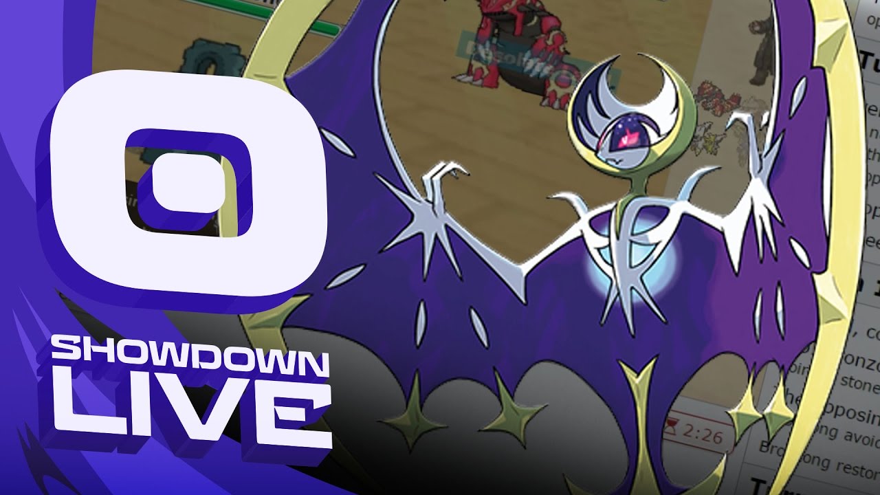 Pokemon Sun and Moon! Showdown Live: Enter Lunala - Lunala Showcase!