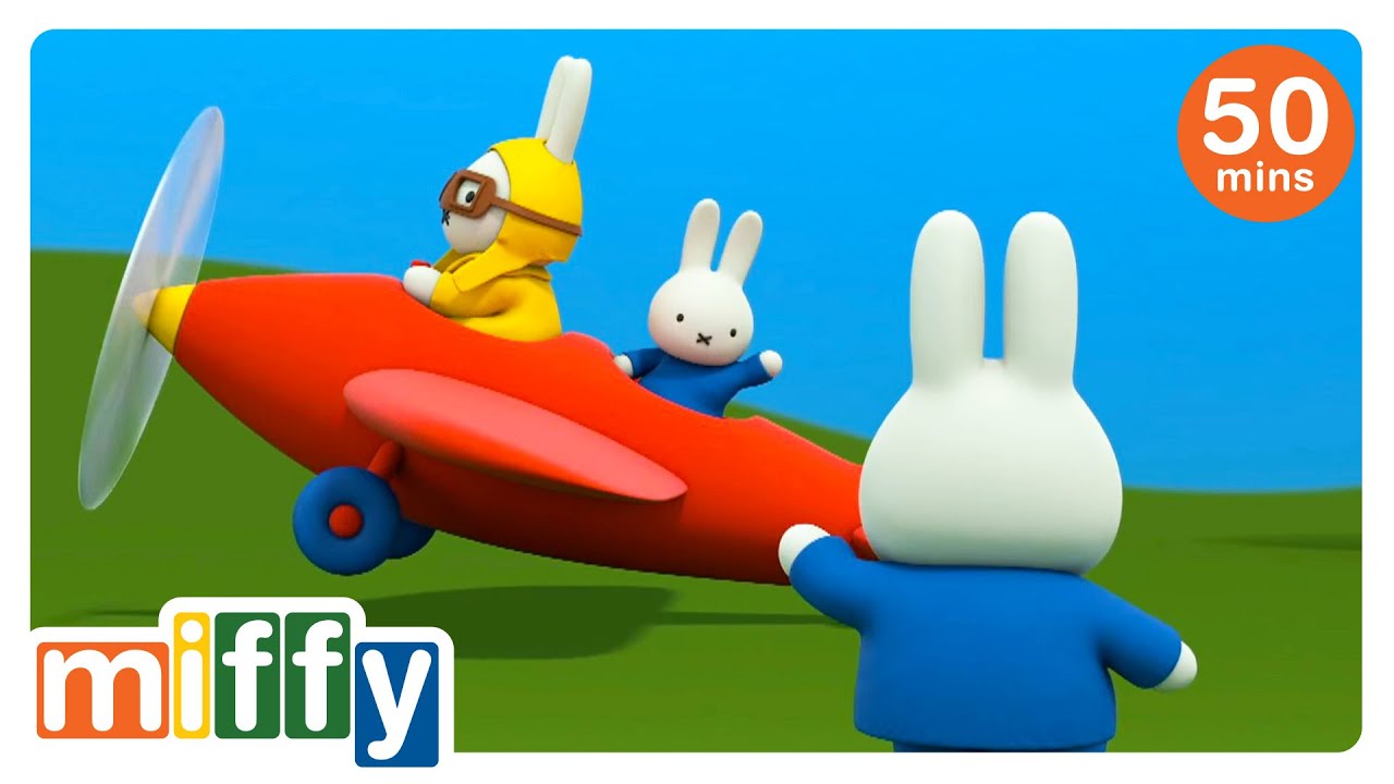 Uncle's fantastic plane! | Miffy | Cartoons for kids