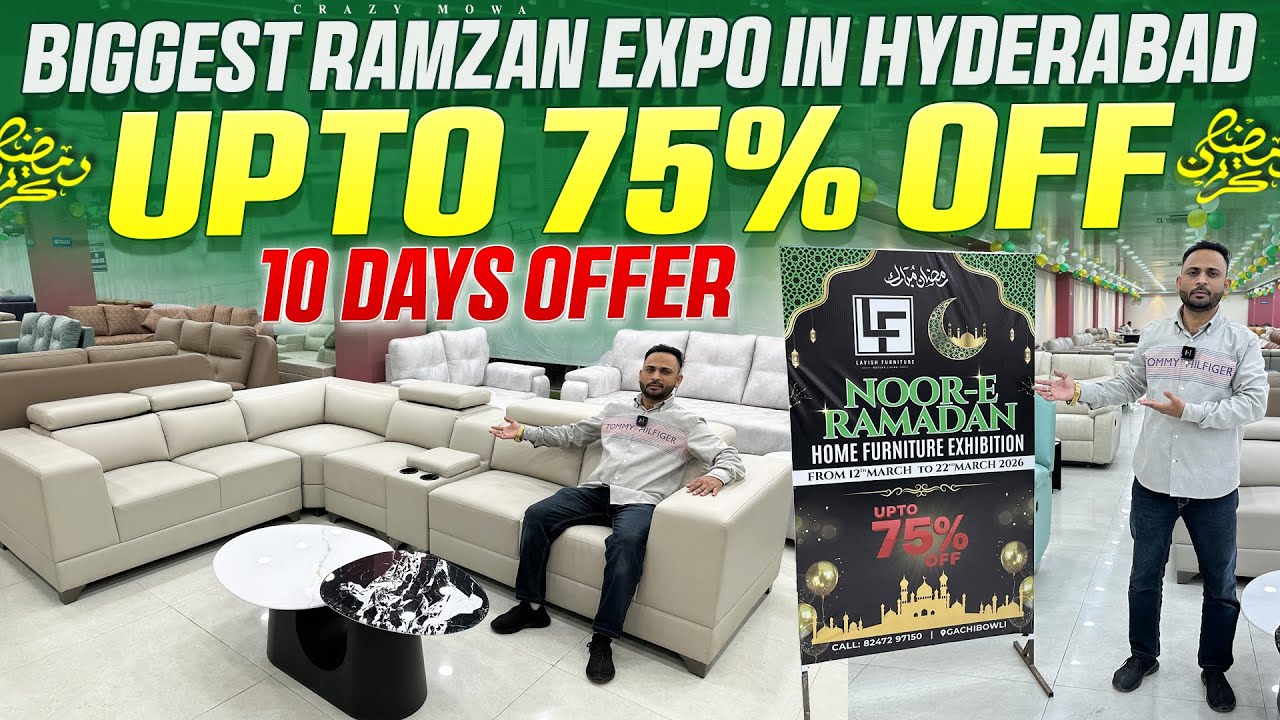 Best furniture expo offers upto 75% off Best luxury furniture store in Hyderabad / lavish furniture 
