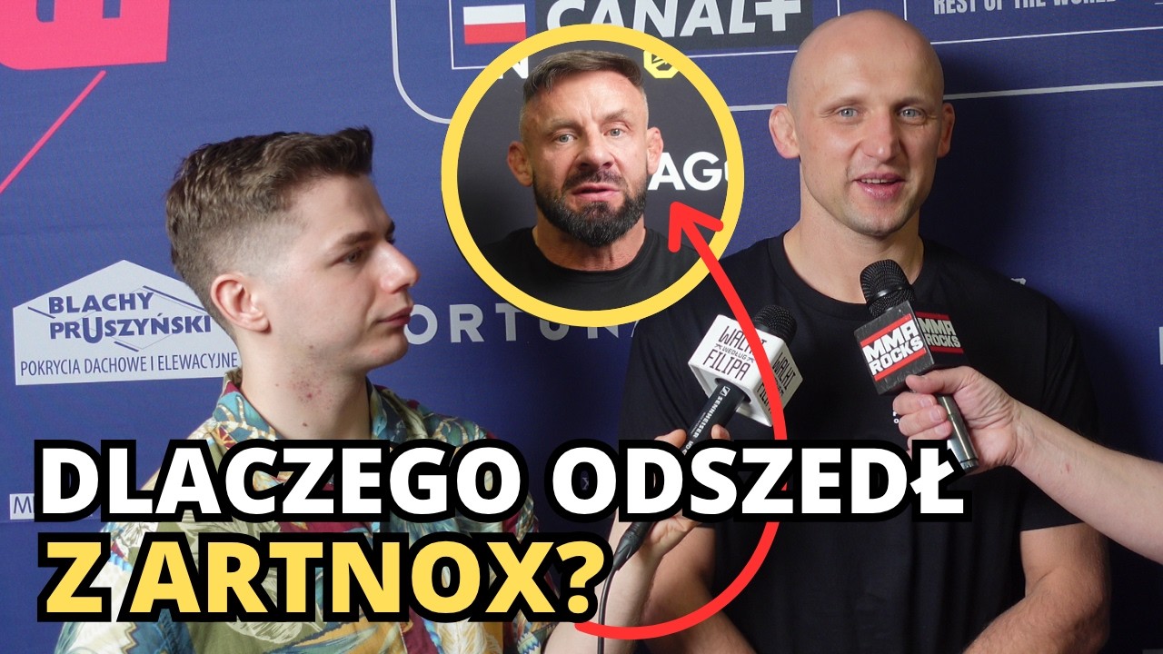 Paweł PAWLAK ODCHODZI Z ARTNOX! POJEDYNEK Z MAMEDEM KHALIDOVEM NA KSW 117