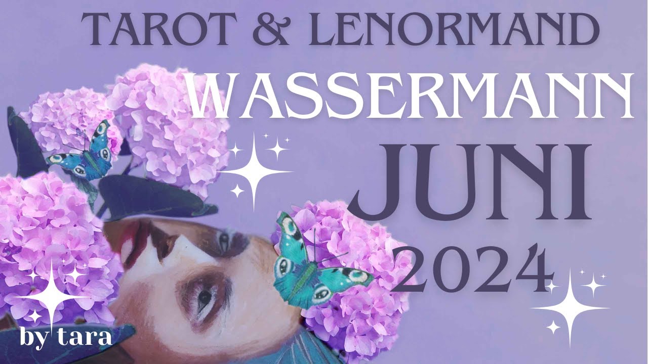 Wassermann |♒| Nach einem schwierigen Ende, kommt jetzt die glückliche Wende! 💗Juni 2024💜Tarotlegung