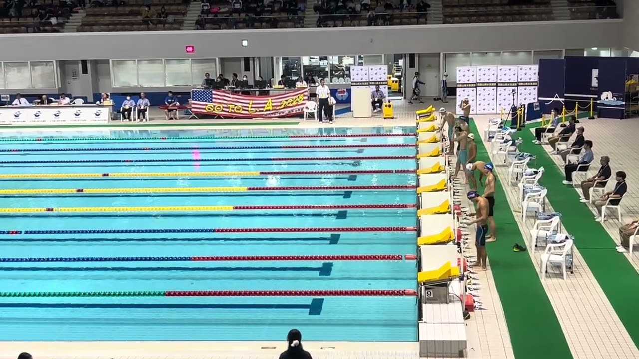 100Fr 決勝 洲﨑 第11回 わかやまオープン水泳競技大会