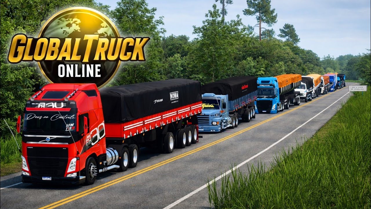 GLOBAL TRUCK ONLINE - COMBOIO QUALIFICADO FALANDO SOBRE BUGS DO JOGO!
