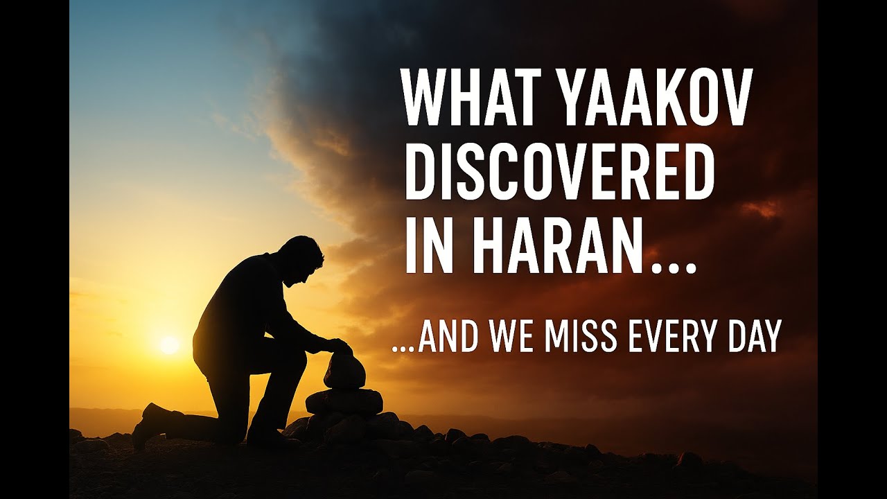 What Yaakov Discovered in Haran… and We Miss Every Day