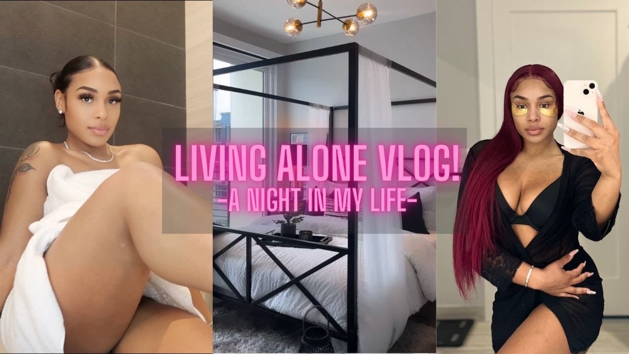 LIVING ALONE IN NYC | COOK WITH ME, A NIGHT IN MY LIFE VLOG