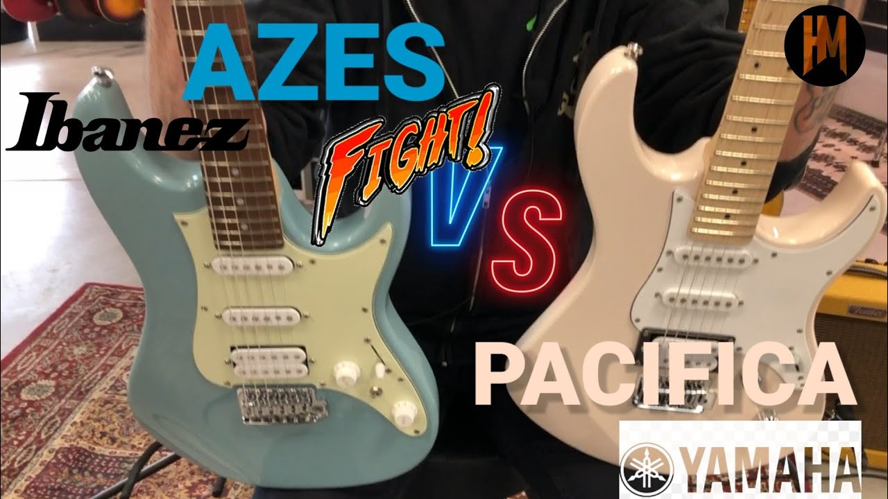 Yamaha Pacifica PA112V vs Ibanez AZES40