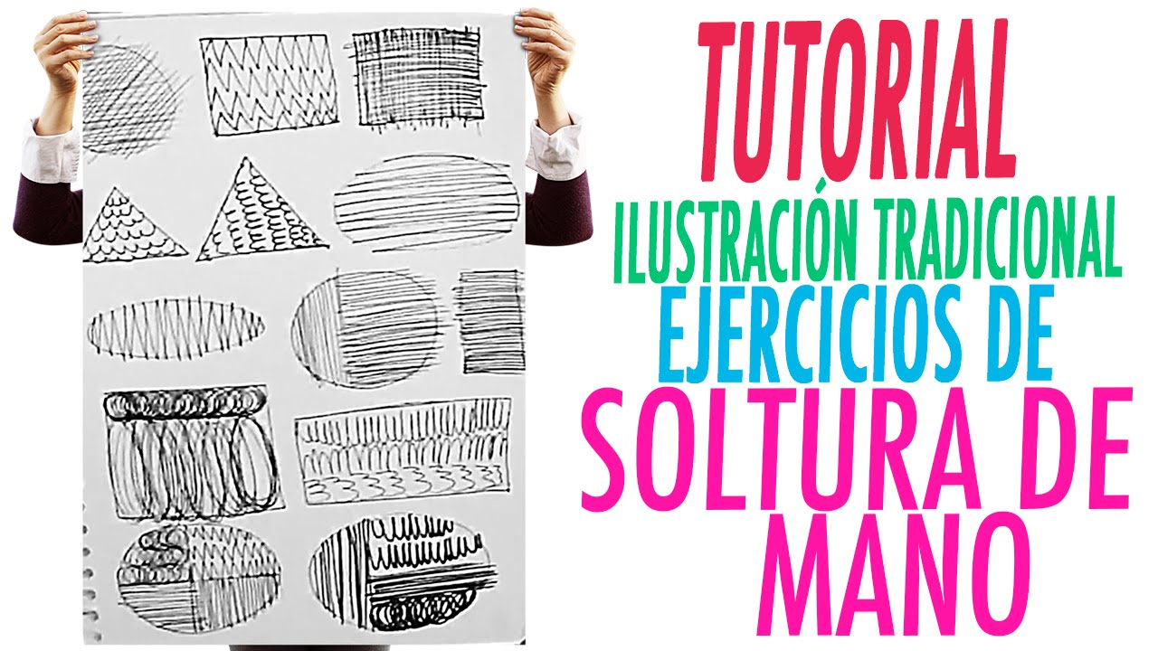 Como soltar la mano. Ejercicios divertidos Dibujando iDeas