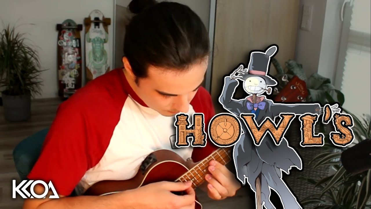 Howls Moving Castle MERRY GO ROUND OF LIFE Ukulele Cover