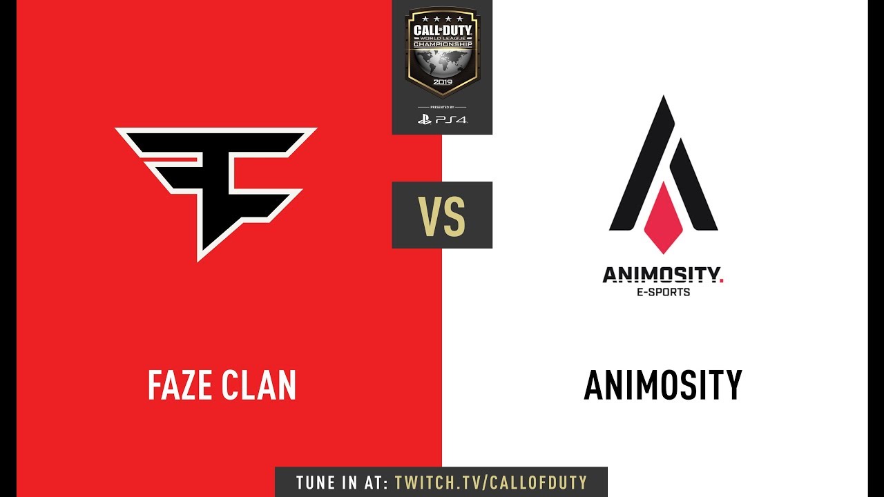 Faze Clan vs Animosity | CWL Champs 2019 | Day 1