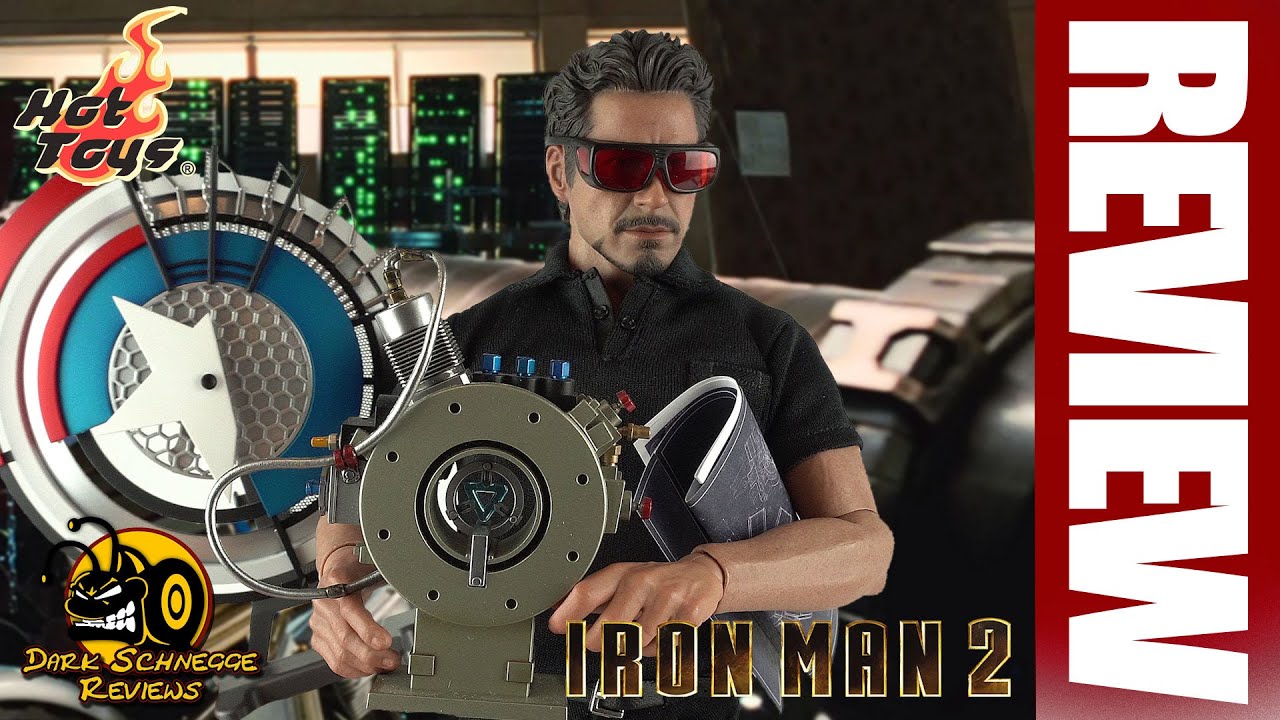Hot Toys | Iron Man 2 TONY STARK WITH ARC REACTOR CREATION ACCESORIE SET MMS273 Review