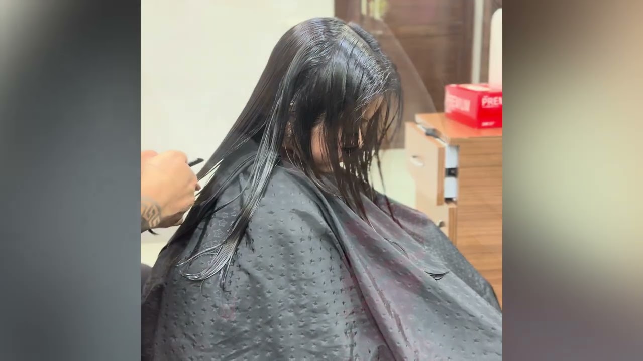 Priyansha’s haircut #4years old