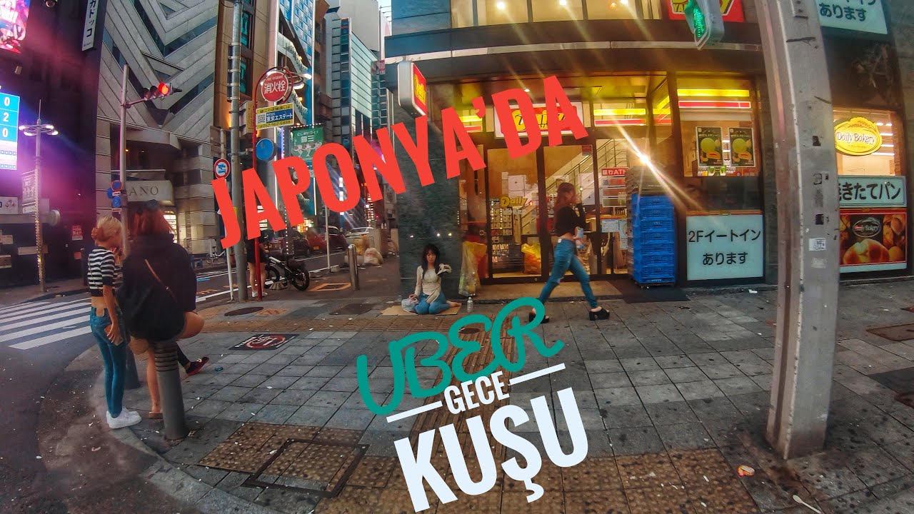 Japonya'da Gece Vardiyasında Kuryelik Yapmak ! JAPONYA'DA UBER GÜNLÜKLERİM #japonya #kurye #yemek