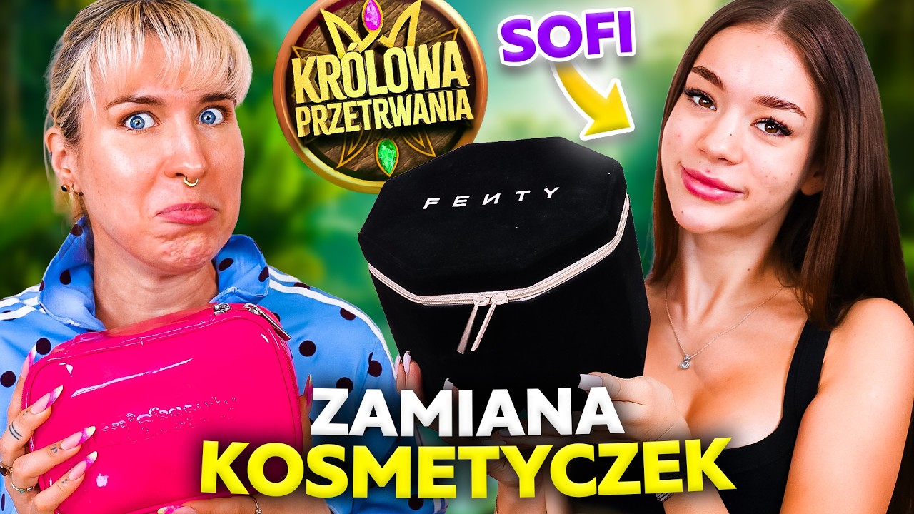 &diams; ZDRADZA TRIKI ZNANYCH MAKIJAŻYST&Oacute;W! ZAMIANA KOSMETYCZEK - Sofi Sivokha i Agnieszka Grzelak Beauty