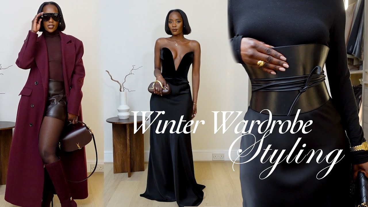My winter wardrobe | styling chic outfits for cold weather