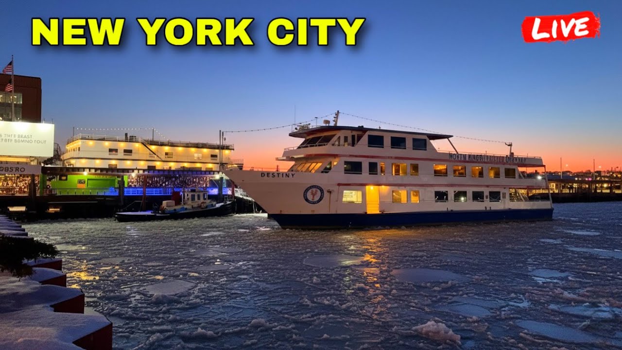 IRL FREEZING COLD 🥶 New York City Tuesday Evening Walk In Manhattan (27th January 2026)