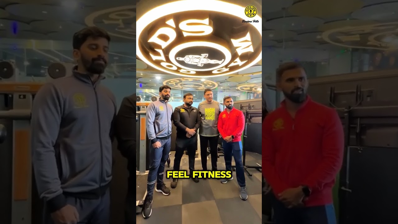 Gold's Gym Banjara Hills members share his experience! 