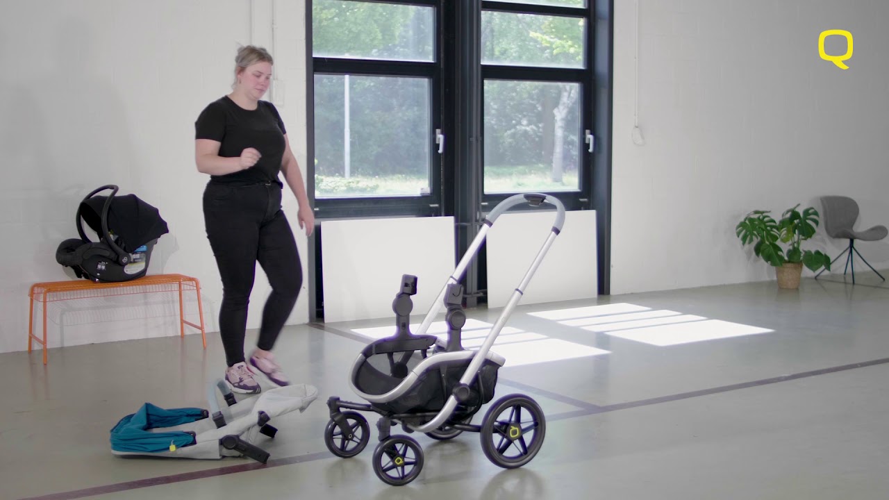How to install carseat US + CHINA | Quinny VNC – Newborn stroller