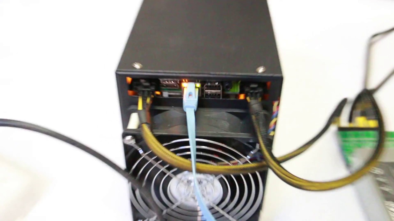 The PinIdea Dr2 450MH X11 ASIC Miner is Working