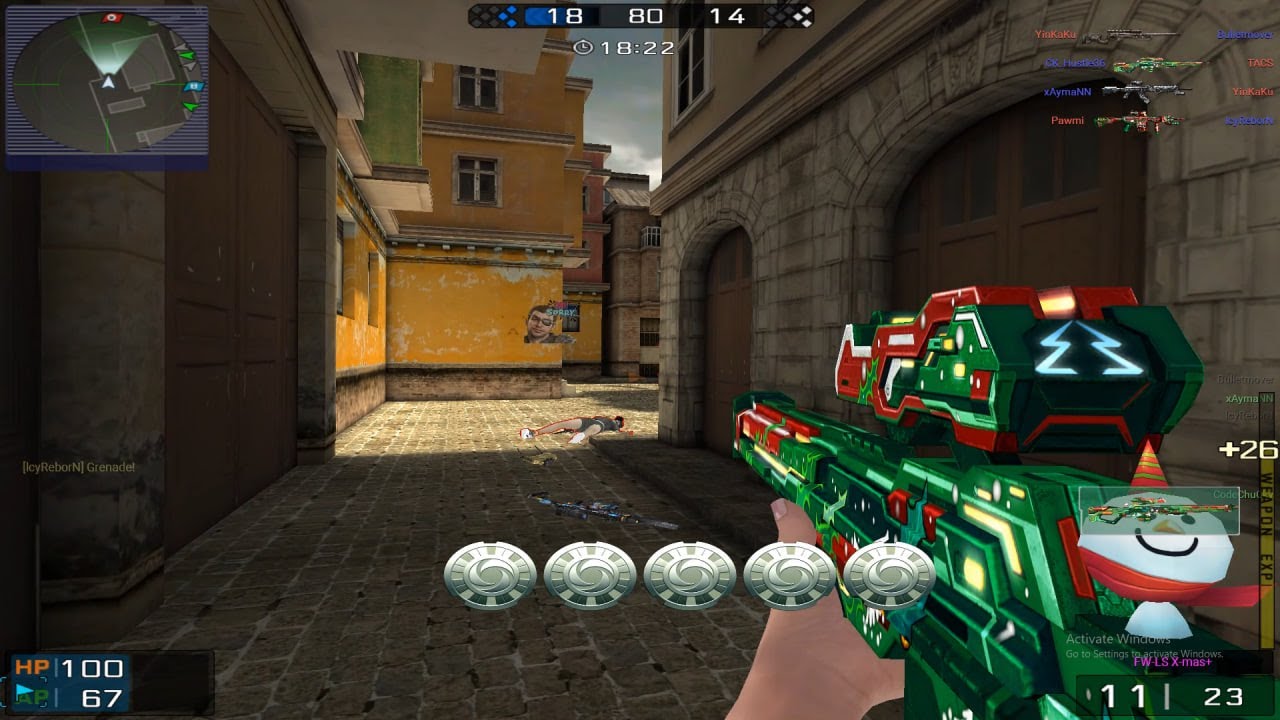 [Blackshot SEA] I borrowed a 6 star account for a day (Clan War vs TrueDAMAGE and 246810)