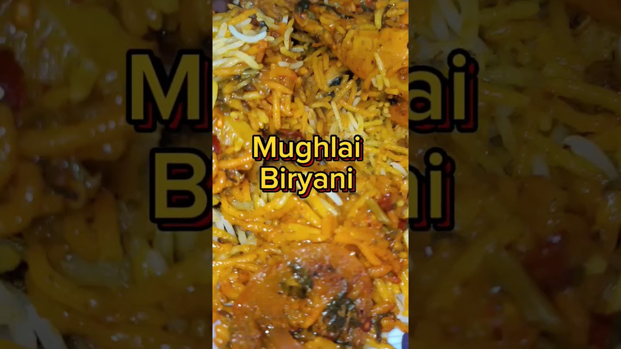 Mughlai Biryani 😋 Chicken Biryani 😍 Spicy chicken Biryani #trending