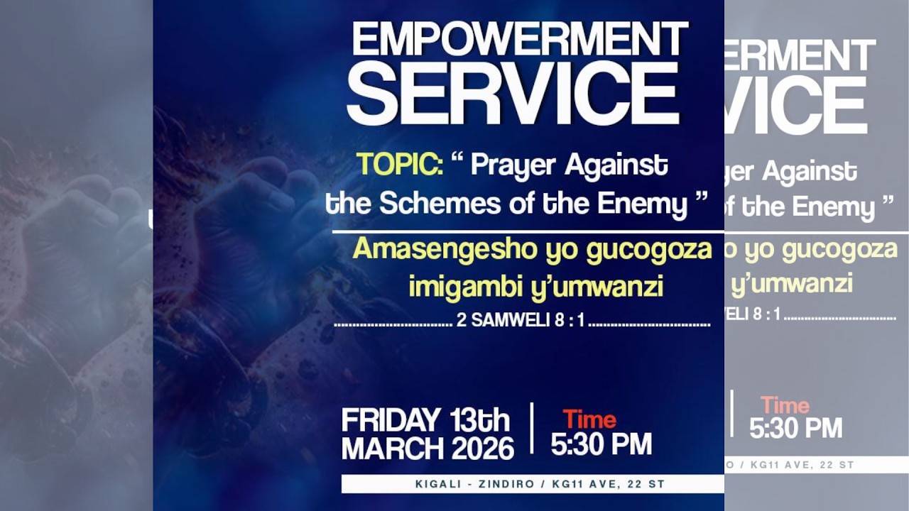 Prayer Against the Schemes of the enemy With Ap Christophe  ||Empowerment Service || 13|03|2026